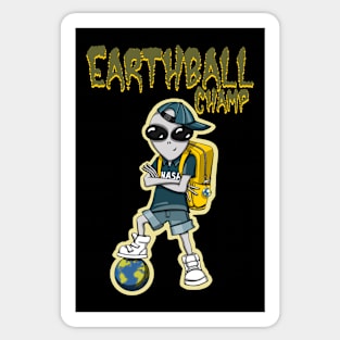 Earthball Champ Sticker